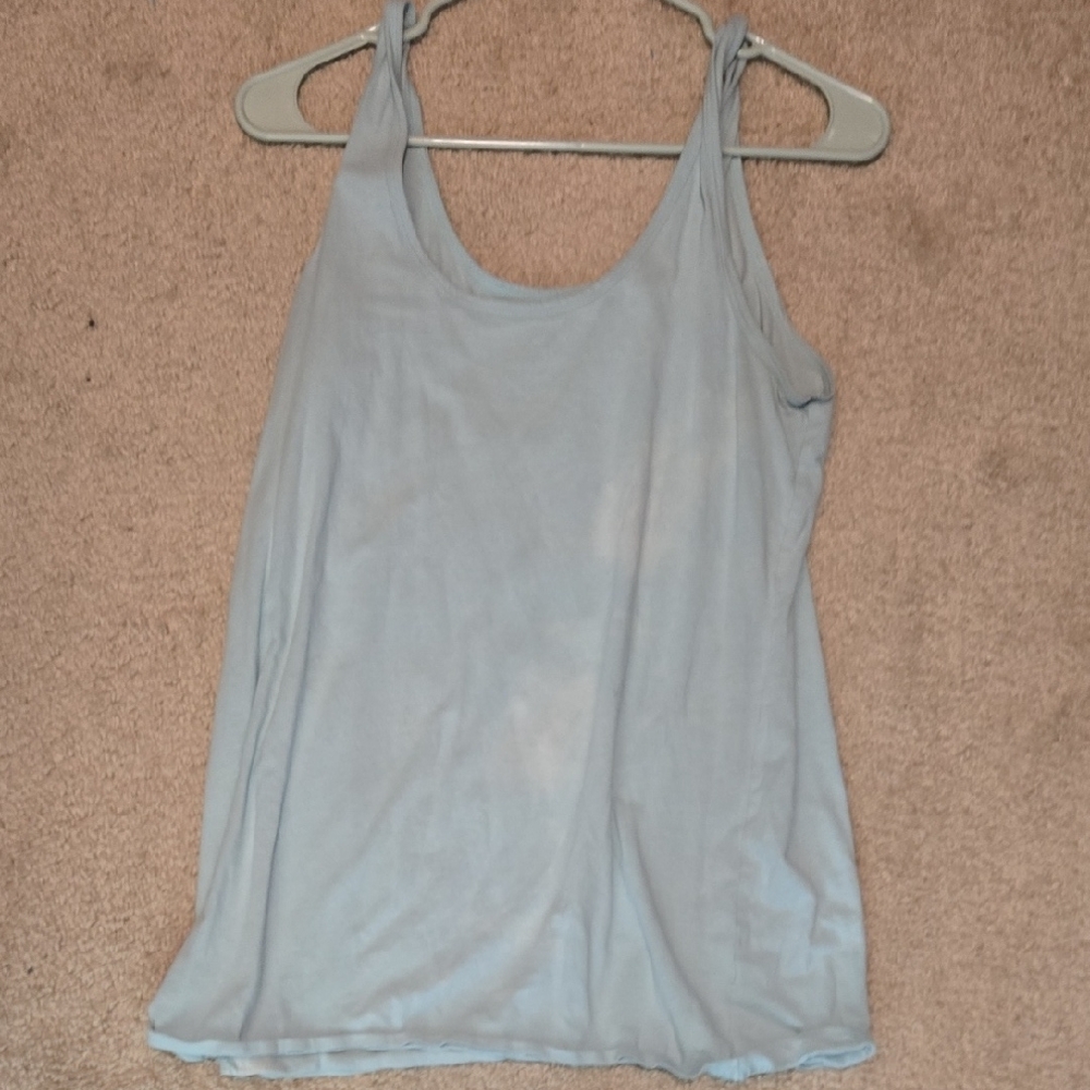 Light Blue Women's Tank Top